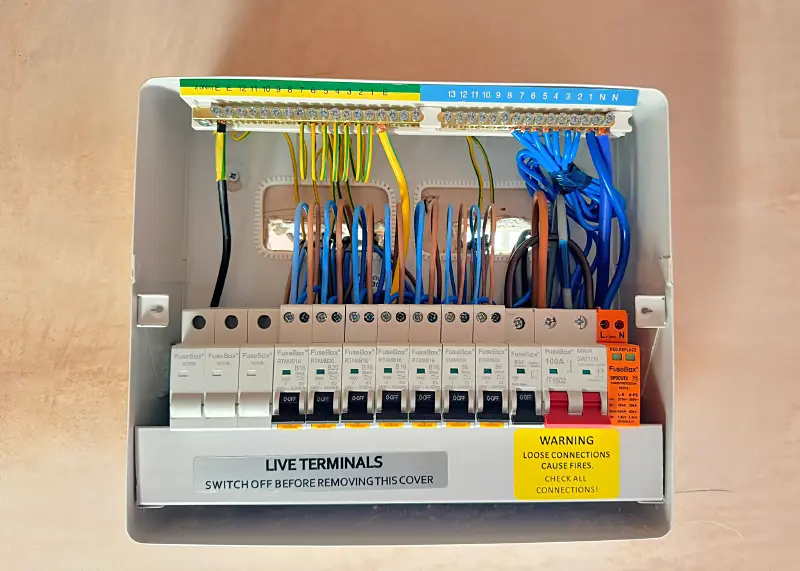 RVL Electrical Services Fuse Box Install
